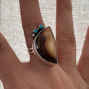 Native American inspired ring